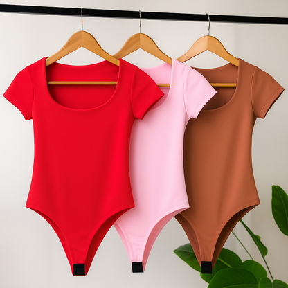 Kit 3 Body Femininos Modeladores em Suplex Premium